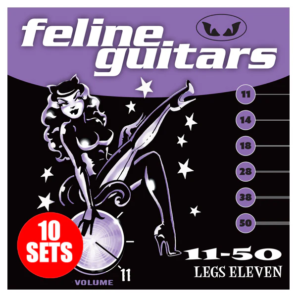 Feline Guitar Strings 11-50 Legs Eleven - Image 3