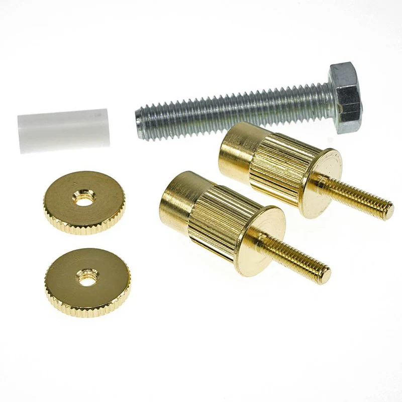 Faber®E-sert = Epiphone, etc. to '59 ABR converter studs, 12mm/4mm, Bell Brass - Image 3