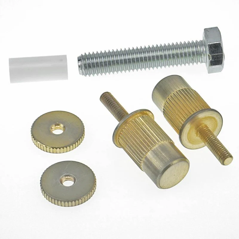 Faber®E-sert = Epiphone, etc. to '59 ABR converter studs, 12mm/4mm, Bell Brass - Image 4