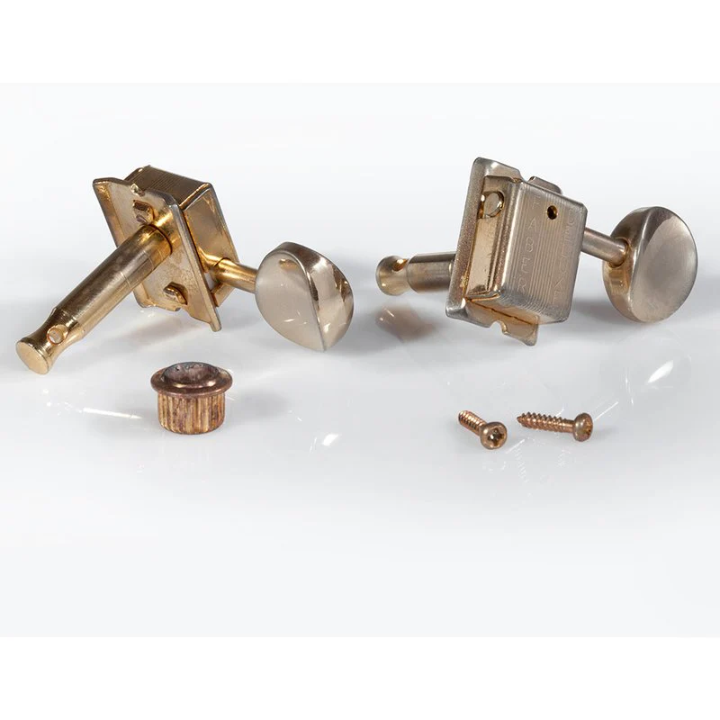 Faber FKT6L-NG Kluson 6 in line tuners with vintage push in bushing - Image 8