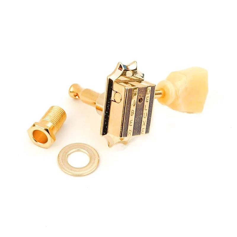 Faber Kluson Keystone Style 3+3 tuners with tulip button and bolt bushing - Image 7