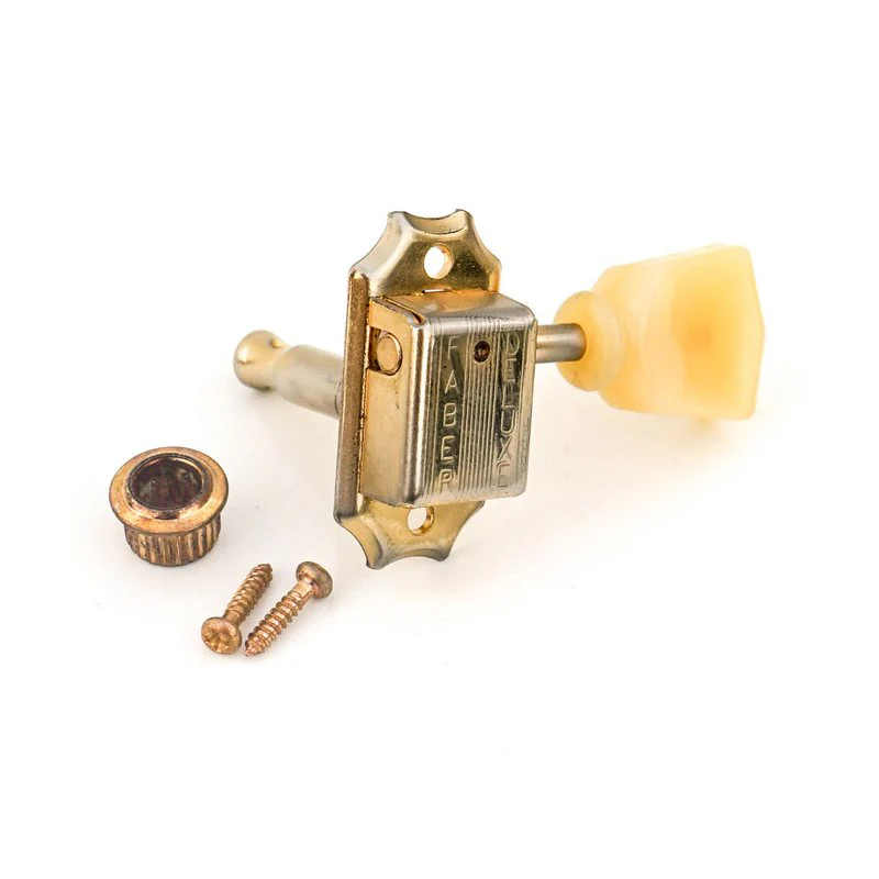 Faber Kluson Keystone Style 3+3 tuners with tulip button and push in bushing - Image 6