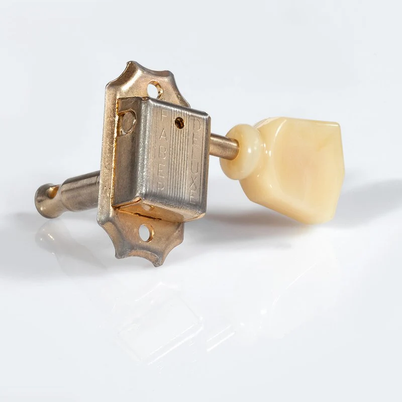 Faber Kluson Keystone Style 3+3 tuners with tulip button and push in bushing - Image 7