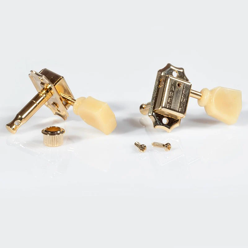 Faber Kluson Keystone Style 3+3 tuners with tulip button and push in bushing - Image 9
