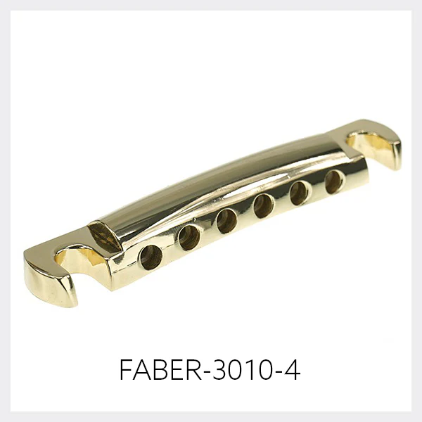 Faber TP-'59 Vintage Spec Aluminium Stop Tailpiece - Image 5