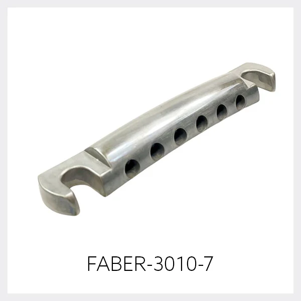 Faber TP-'59 Vintage Spec Aluminium Stop Tailpiece - Image 8