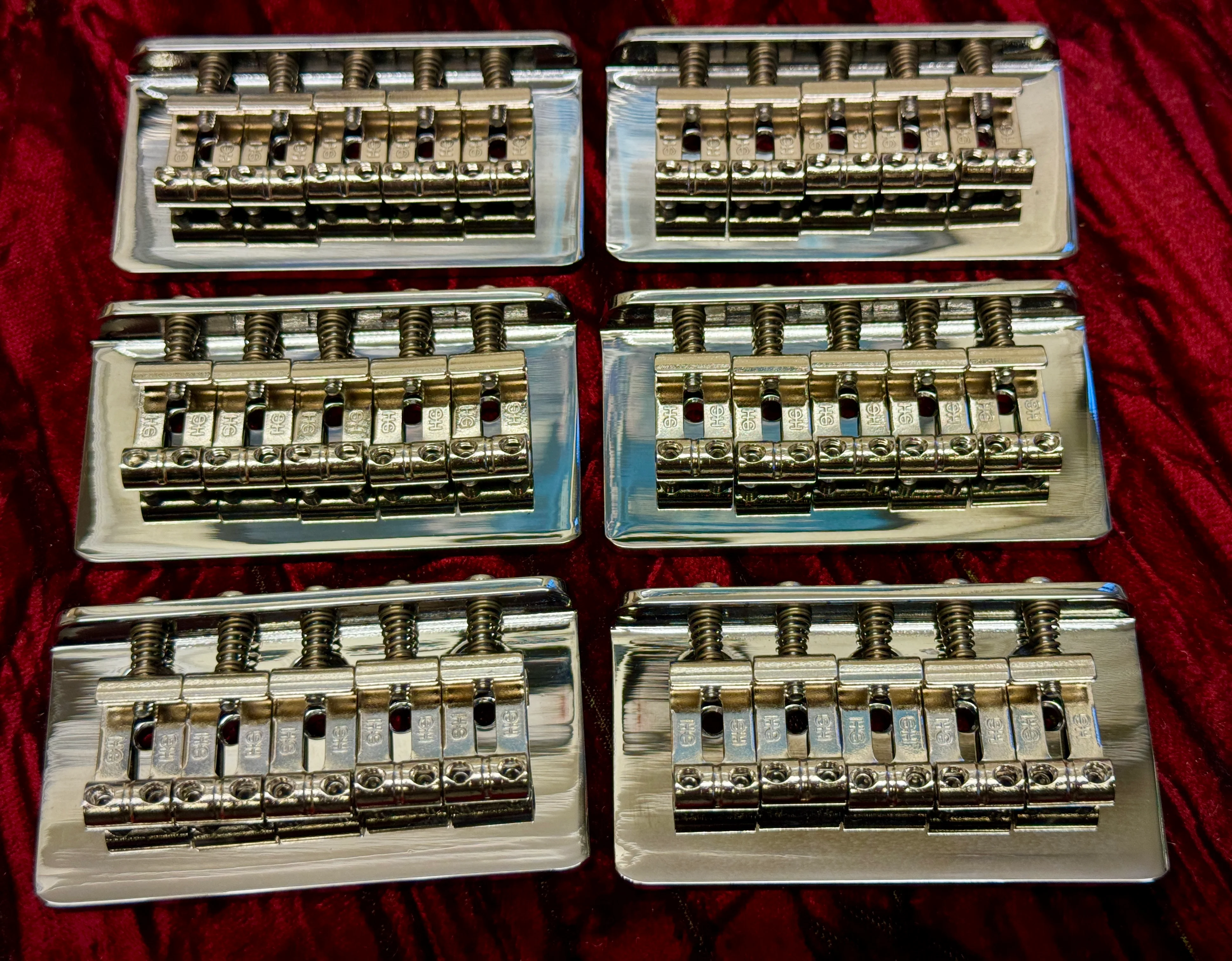Fatcat 5 string Hardtail guitar bridge (Open G guitar)Highwood saddles - Image 8