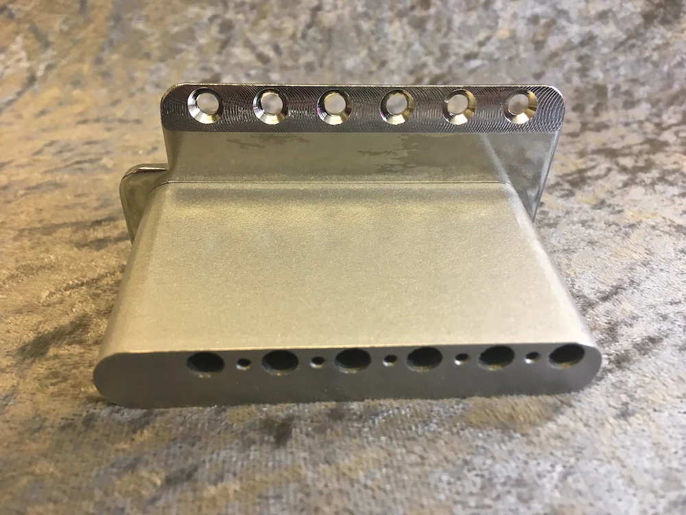 Fatcat Vintage 56mm spaced Vibrato Bridge 42mm deep block - Image 3