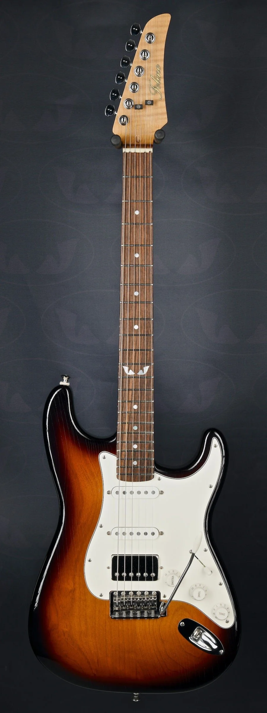 Feline alder S-type roasted maple neck relic sunburst - Image 3