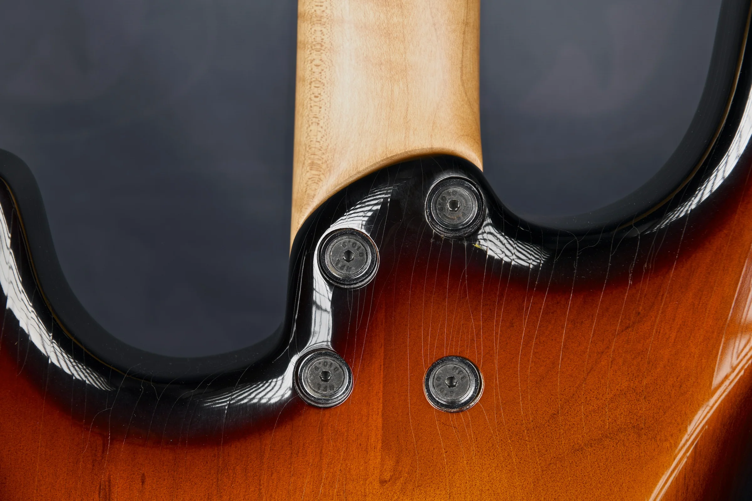 Feline alder S-type roasted maple neck relic sunburst - Image 9