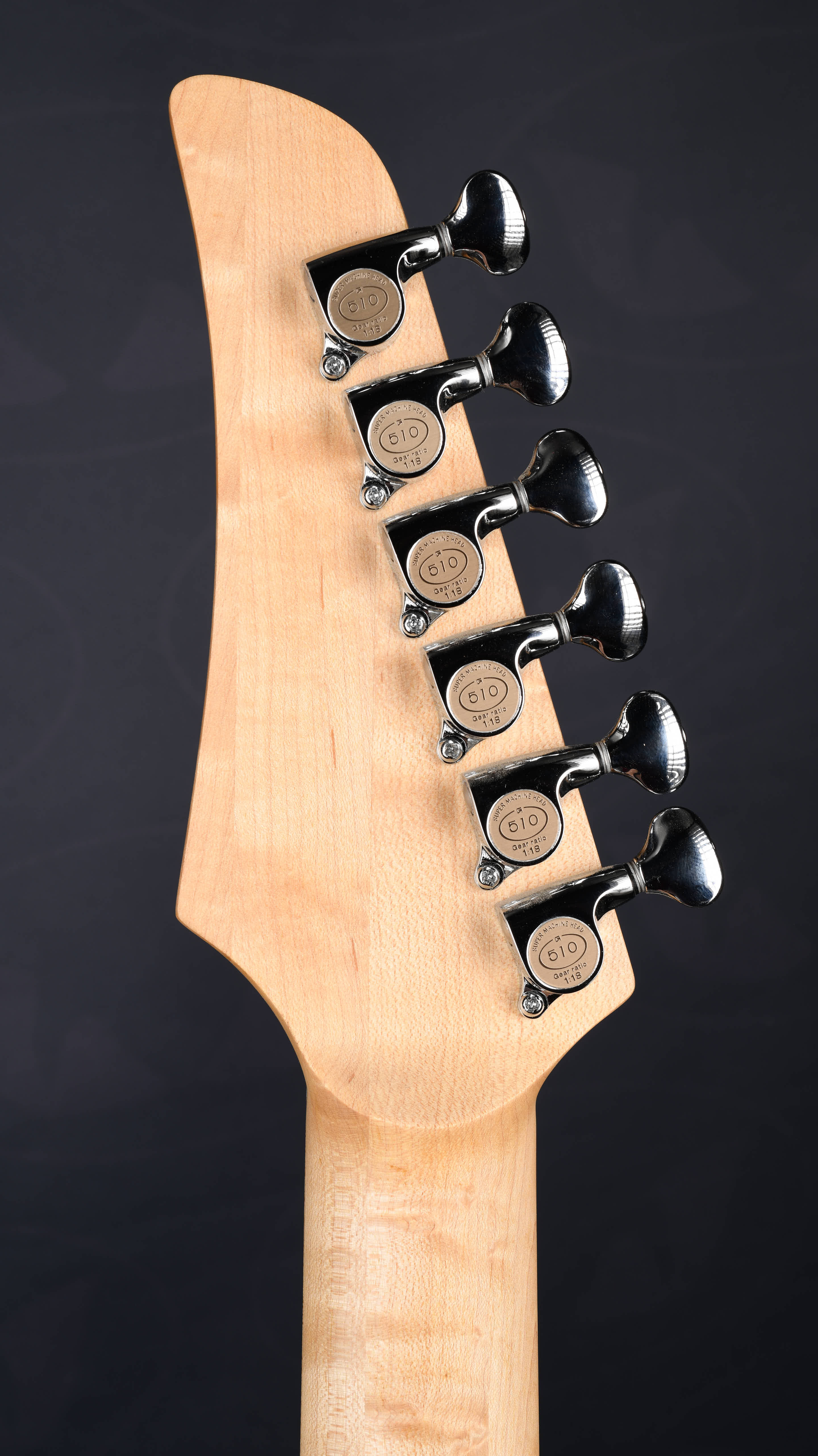 Feline alder S-type with lean back headstock Candy Apple Red - Image 8