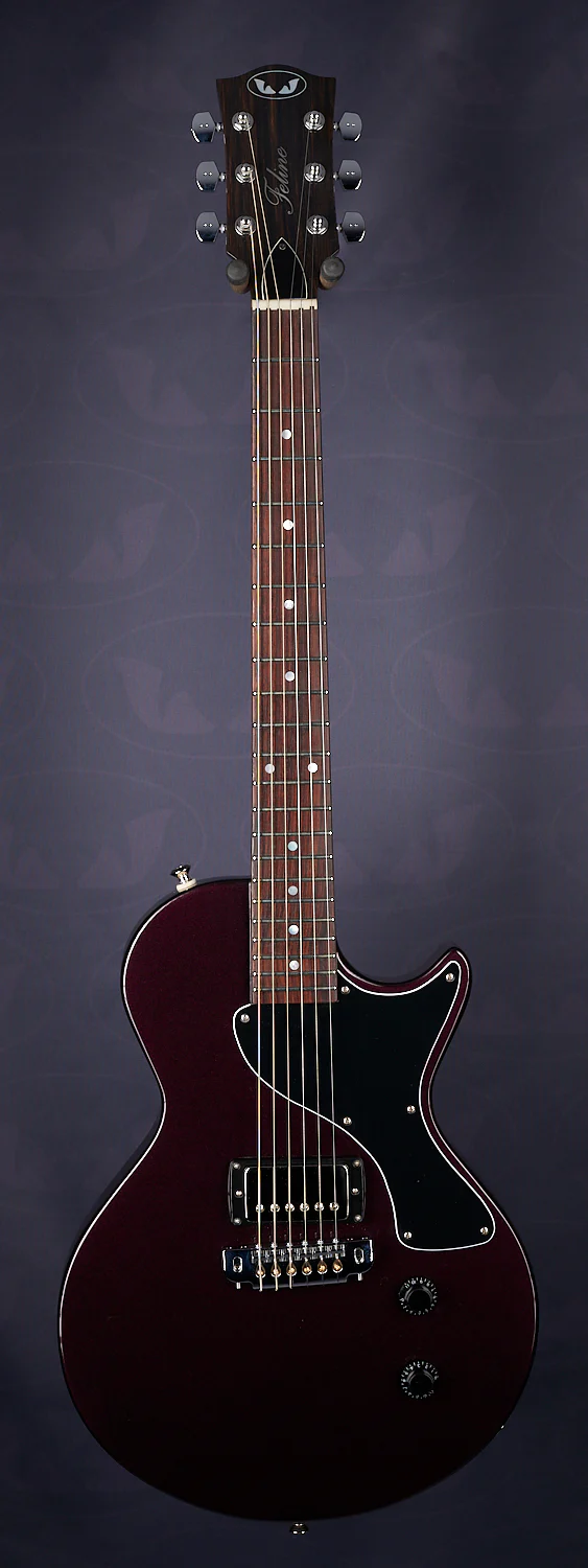 Feline Guitars Lion Cub SC Burgundy - Image 3