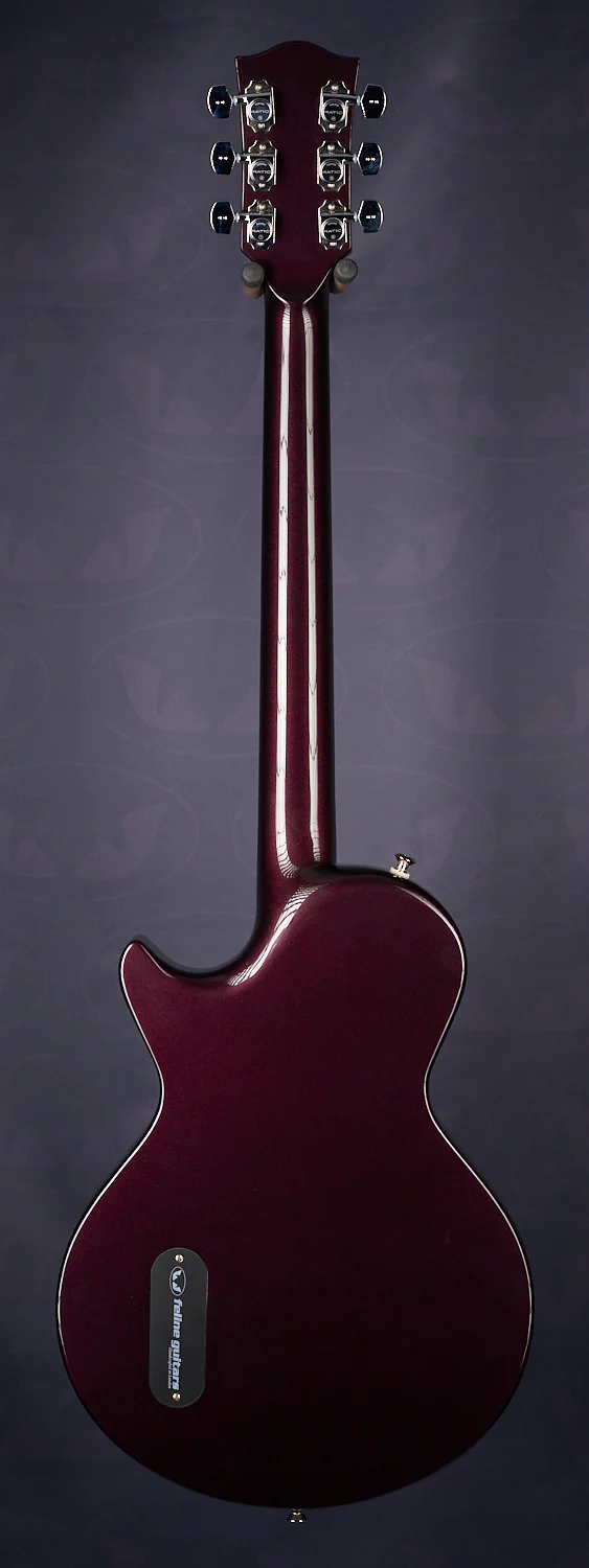Feline Guitars Lion Cub SC Burgundy - Image 4