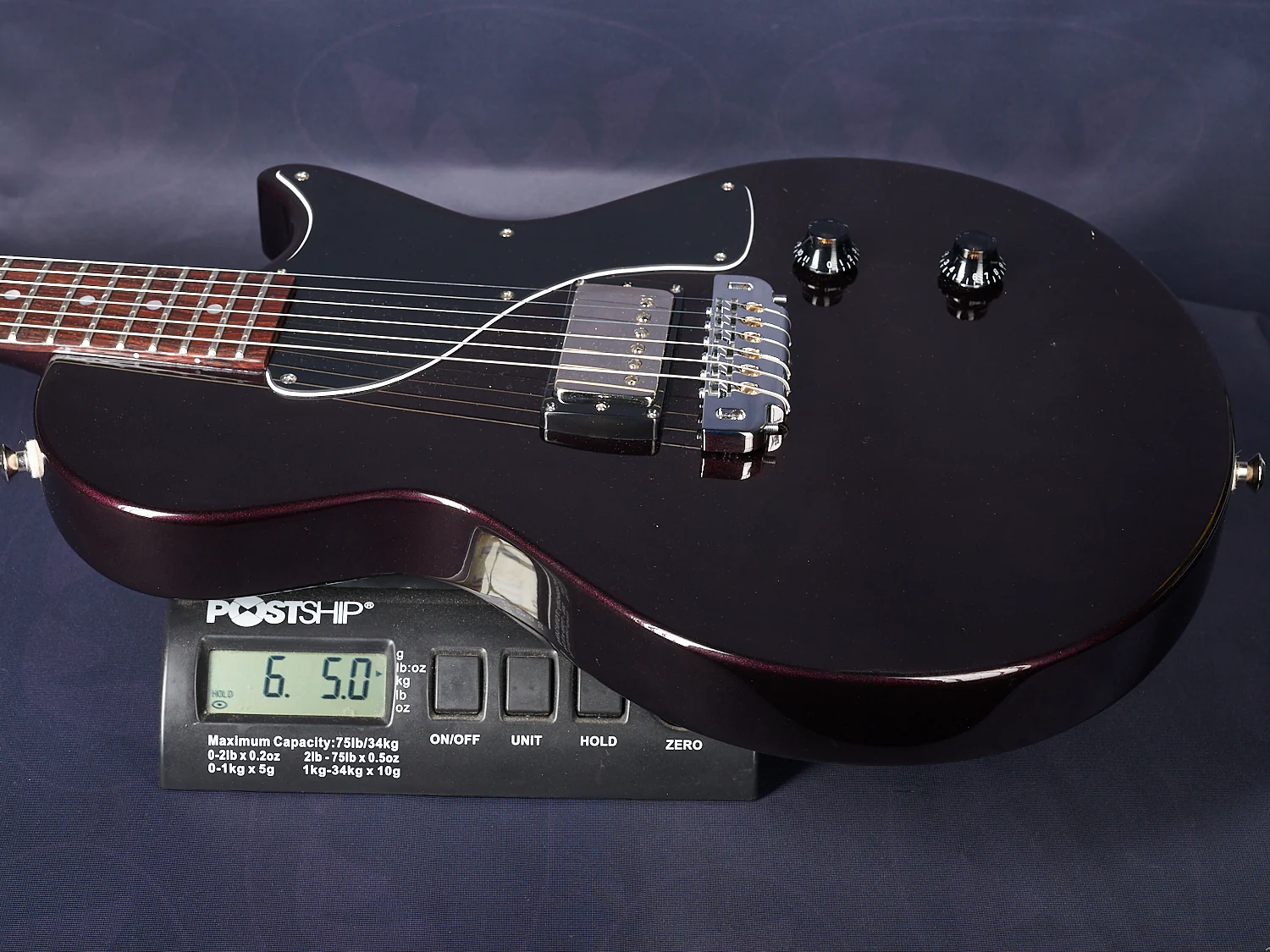 Feline Guitars Lion Cub SC Burgundy - Image 7