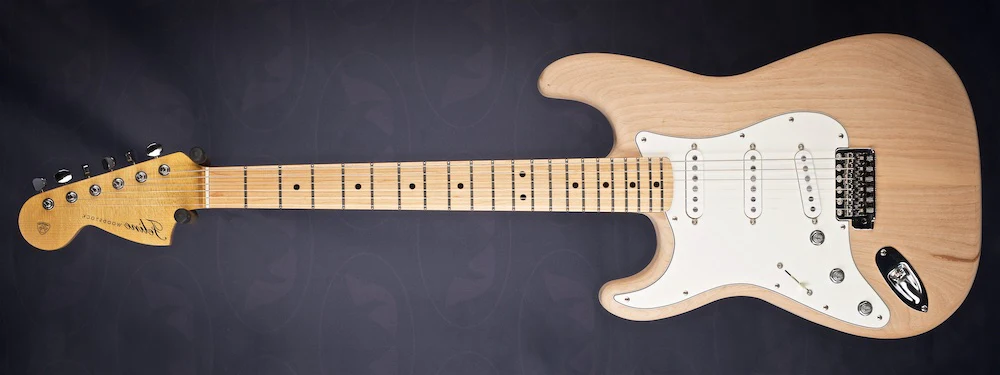 Feline SouthPaw left-handed S-type "woodstock" strat - Image 11