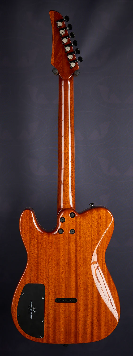 Feline Tabby Bobcat mahogany & flame maple - Image 4