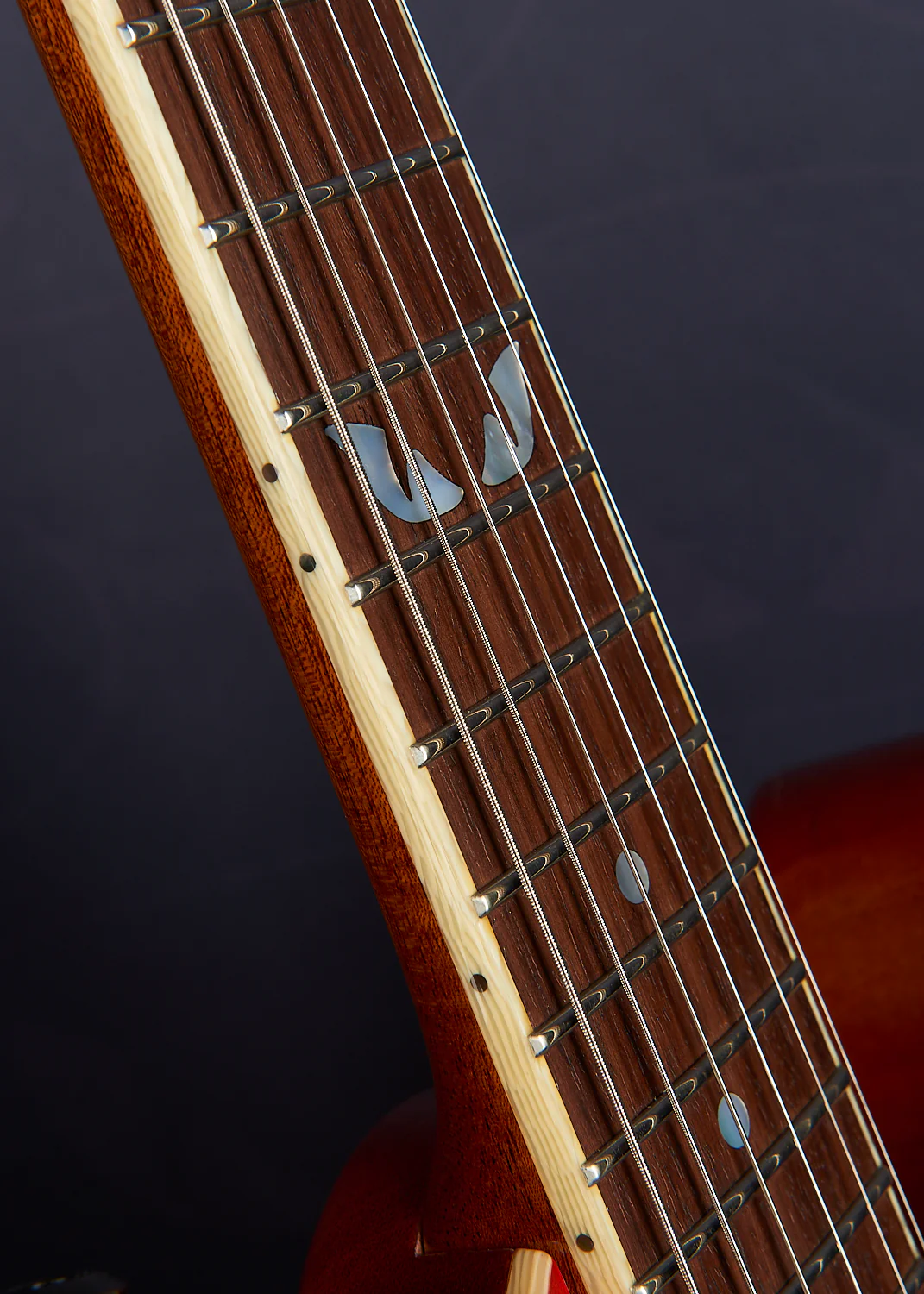 Feline Tabby Bobcat mahogany & flame maple - Image 6